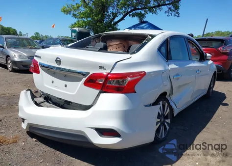 2017 Nissan Sentra Sl из США, поврежденный, VIN 3N1AB7AP9HY375800